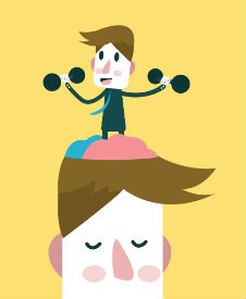 exercise brain lifting weights